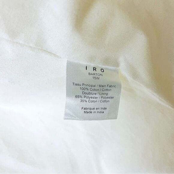 IRO Barton coat in Ecru Size 38 - Picture 3 of 8